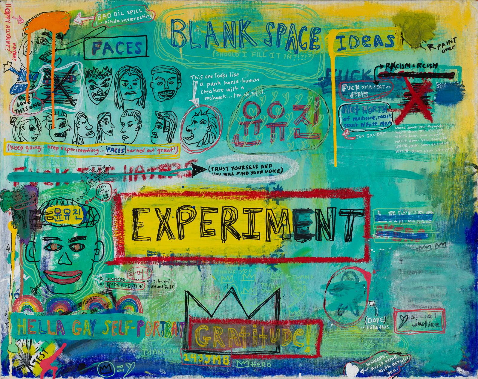 Xperiment #1: Turquoise Thank You to BASQT