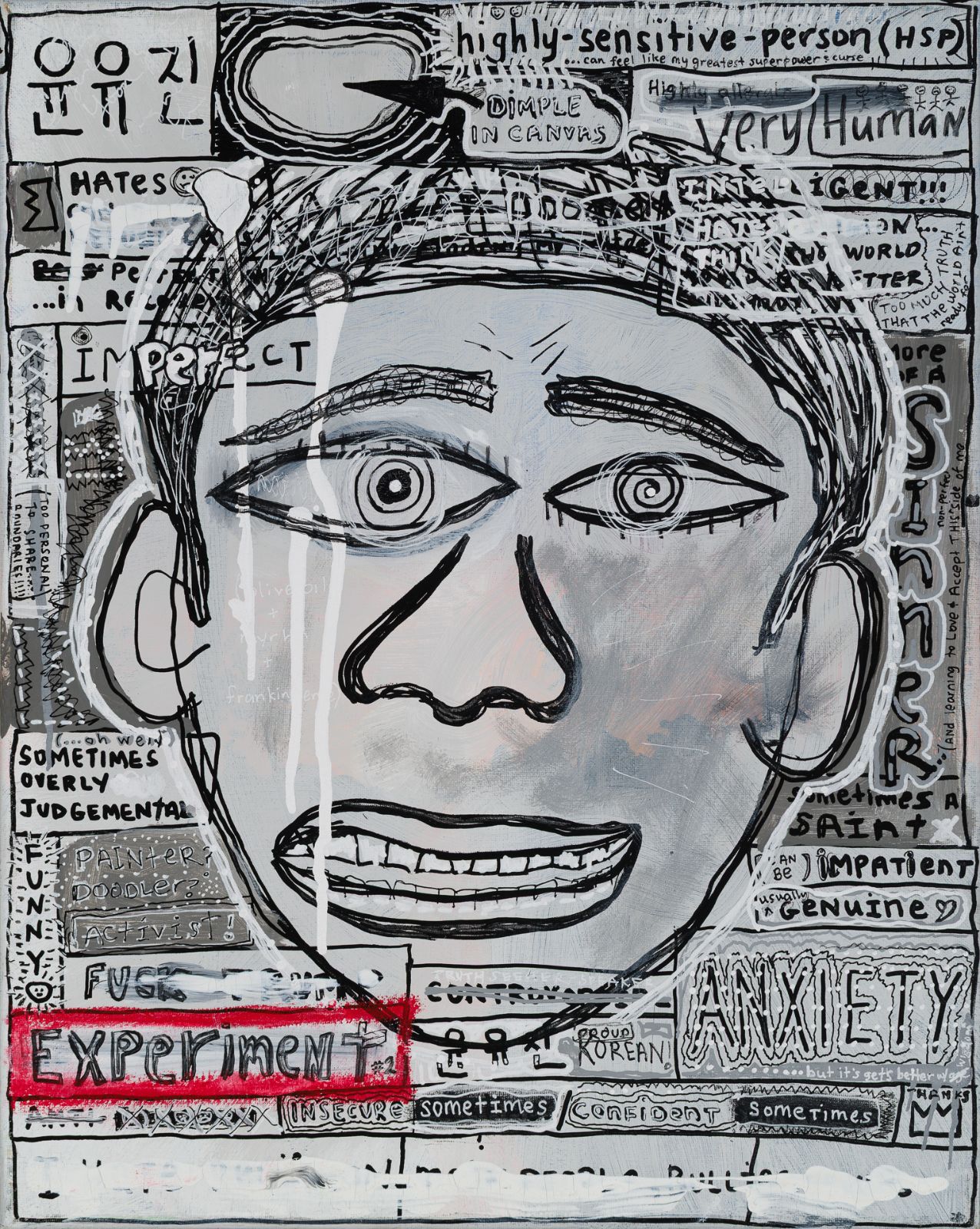 Xperiment #2: The first ever self-portrut