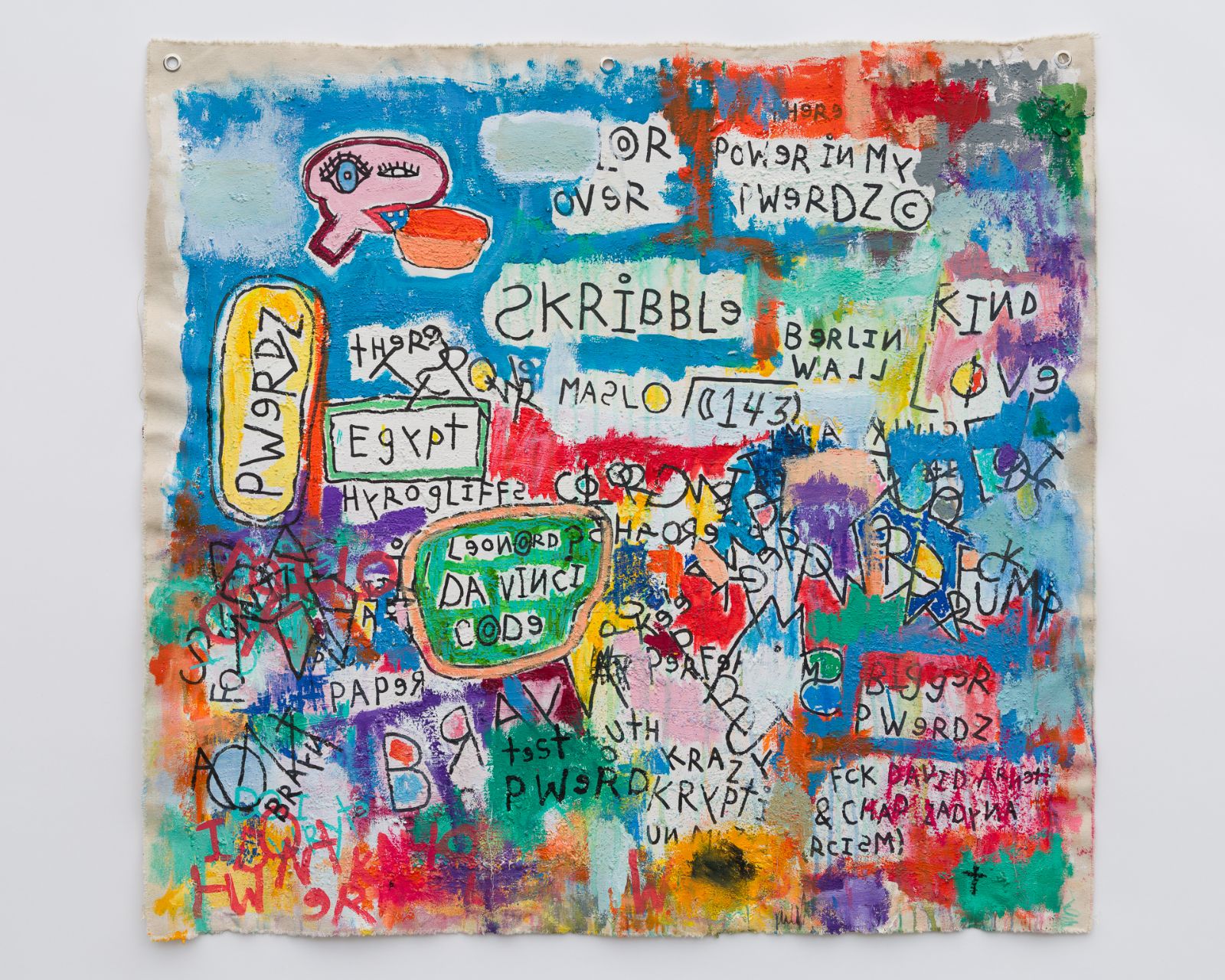 Xperiment #48: Brayn Vomit - Egypt, Hyrogliffs, Leonard Da Vinci Code…Blah, blah, blah…on Berlin Wall