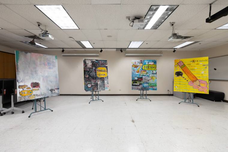 Installation view — This is My Diary (…& I Hav A LoT 2 SaY!) #UNmuzzld