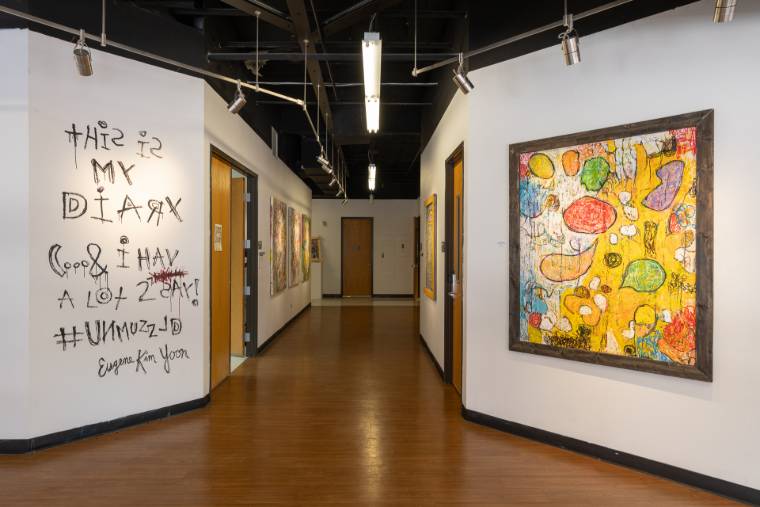 Installation view — This is My Diary (…& I Hav A LoT 2 SaY!) #UNmuzzld