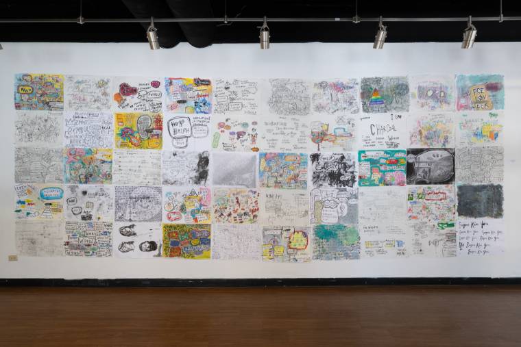 Installation view — This is My Diary (…& I Hav A LoT 2 SaY!) #UNmuzzld