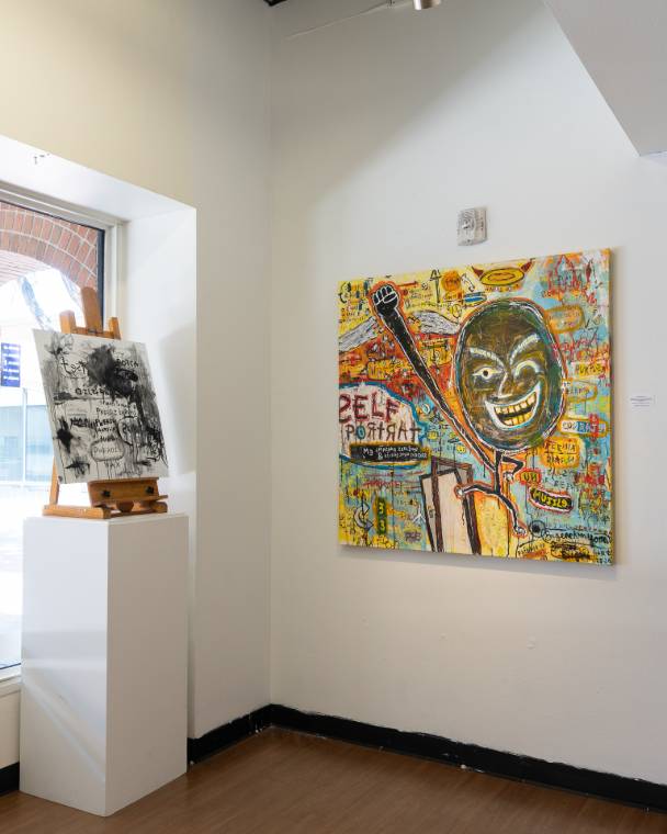 Installation view — This is My Diary (…& I Hav A LoT 2 SaY!) #UNmuzzld