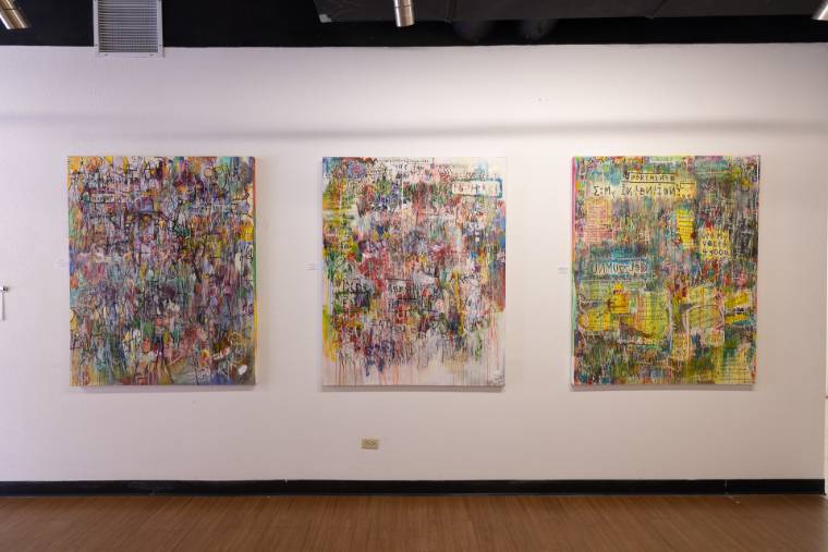 Installation view — This is My Diary (…& I Hav A LoT 2 SaY!) #UNmuzzld